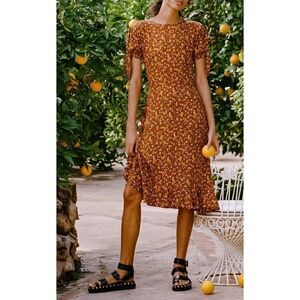 FAITHFULL THE BRAND Emilia Floral Midi Dress